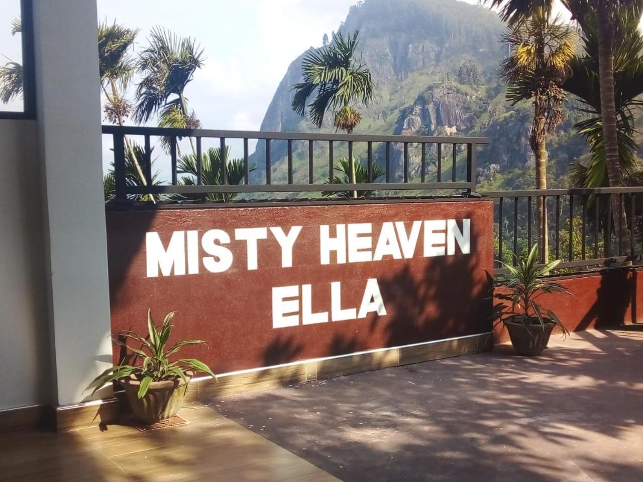Misty Heaven Bed & Breakfast Ella Eksteriør bilde